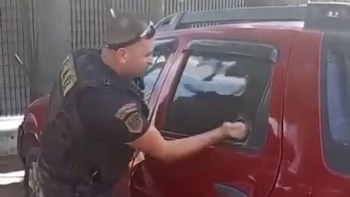 Dejaron a su nieto de