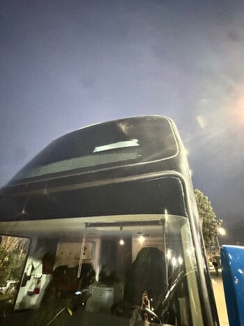 Otra postal de lo sucedido