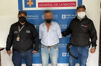 Hombre capturado en Rionegro, Antioquia,