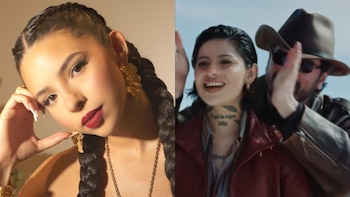 Ángela Aguilar estaría muy afectada por polémica del video “Un vals” de Nodal, reveló la modelo Dagna Mata