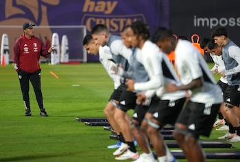 El técnico de Perú Juan