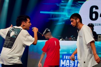 Imagen del rapero chileno Nitro