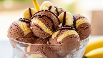 Helado de chocolate y plátano: una receta cremosa y fácil para el calor