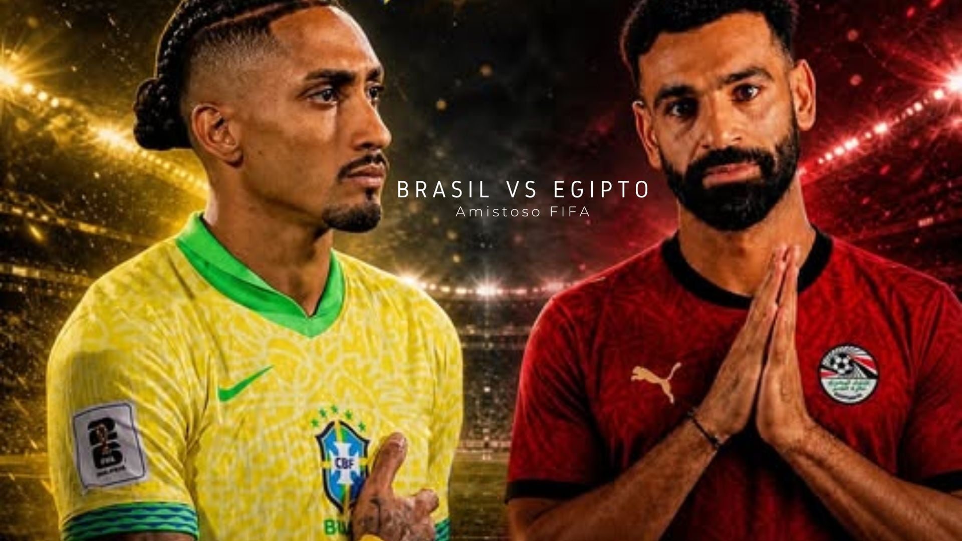 A qué hora juega Brasil vs Egipto. (IA)