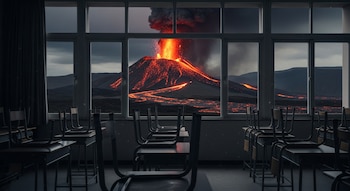 Suspenden clases en Guatemala por la erupción del volcán de Fuego