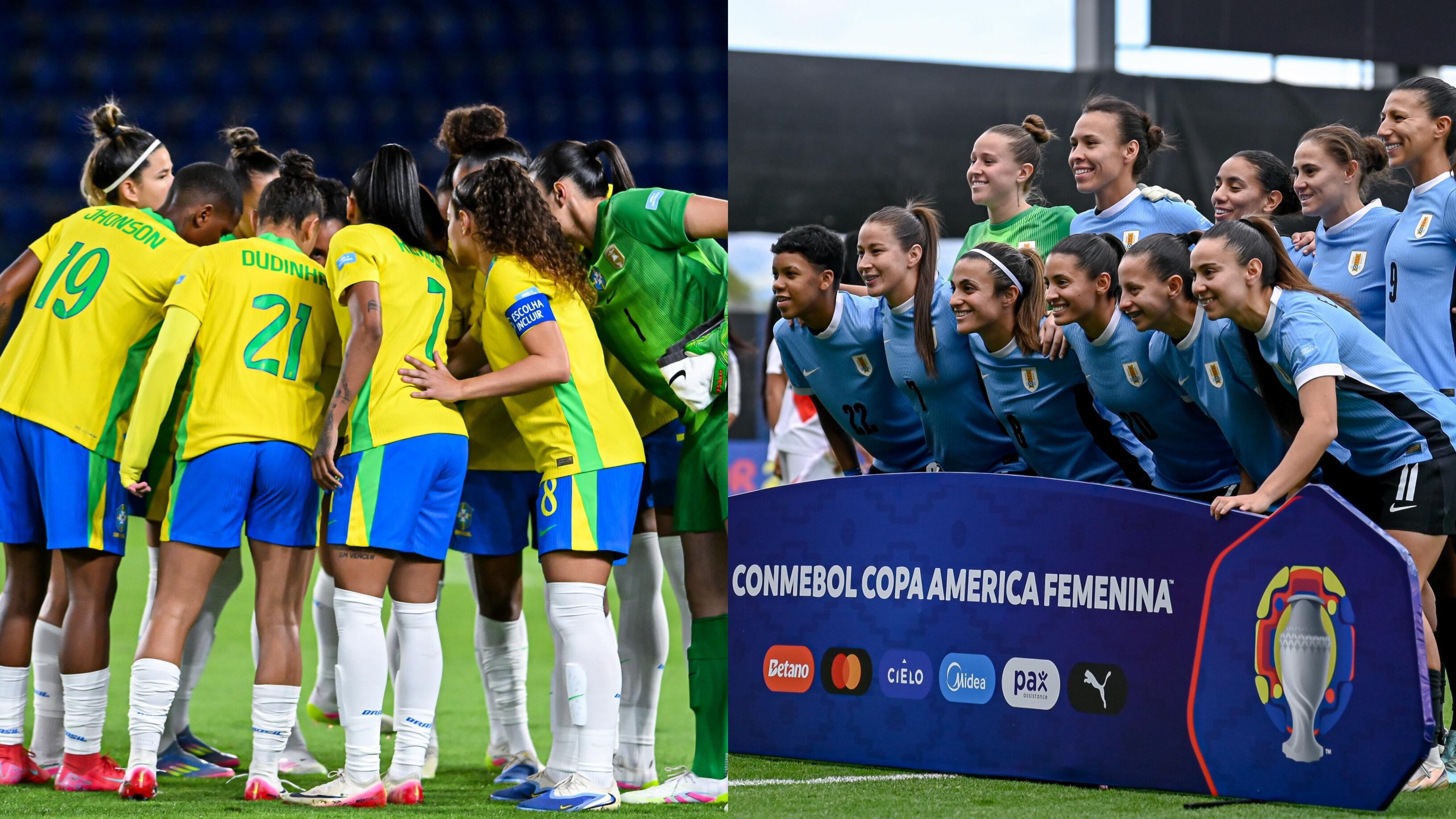 Entre Brasil y Uruguay definirán el rival de la selección Colombia en la final de la Copa América Femenina - crédito Conmebol