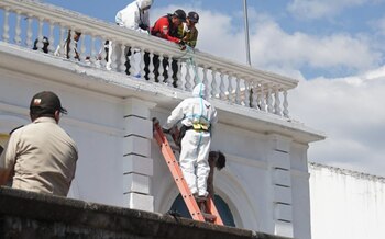 Personal de criminalística levantó el