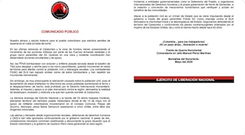 El ELN solicitó la intervención de la Defensoría del Pueblo y organismos internacionales para implementar mecanismos humanitarios en zonas impactadas - crédito @jhonjacome/X
