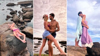 Nicole Neumann y su novio