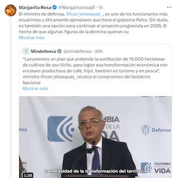 La actriz propuso a Iván