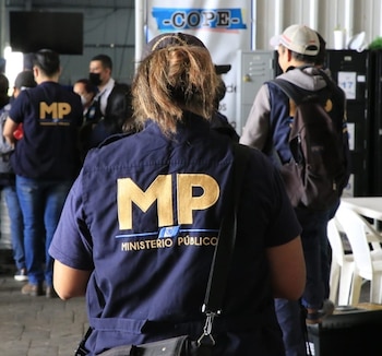 12/09/2023 La Fiscalía de Guatemala