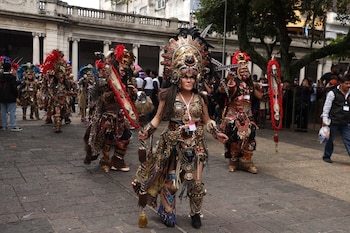 La segunda edición del Encuentro de Conviteros 2026 reunió a 139 agrupaciones de 99 municipios en el Centro Histórico de la Ciudad de Guatemala.
