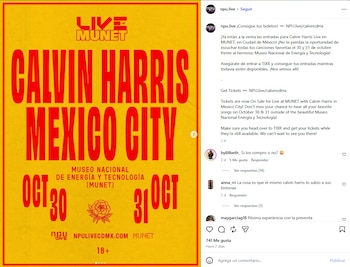 NPU Live pone a la venta boletos para el Live at Munet pese a no tener permisos (@npu.live)