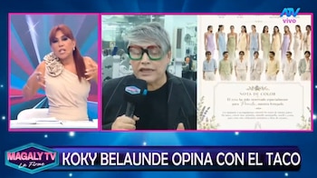 Magaly Medina critica la fiesta de Pamela Franco y asegura que muchos invitados no respetaron el código de vestimenta. Captura: Magaly TV La Firme.