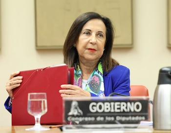 25/08/2026 La ministra de Defensa, Margarita Robles, durante una comparecencia ante la Comisión de Defensa en el Congreso de los Diputados, a 25 de agosto de 2026, en Madrid (España). La comparecencia tiene como objeto informar sobre la gestión de sus competencias en relación a los hechos sucedidos en la Ciudad Autónoma de Ceuta el día 30 de julio y en posterioridad.
POLITICA
Marta Fernández - Europa Press