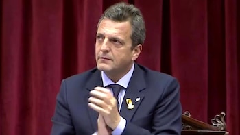 La emoción del presidente de