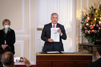 Presidente Iván Duque sanciona la