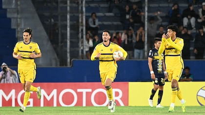 Con un golazo de Cavani, Boca venció a Trinidense y dio un paso clave en la Copa Sudamericana