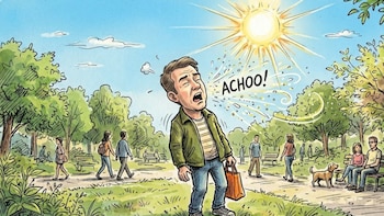 Estornudos al mirar el sol: qué explica la ciencia sobre el síndrome ACHOO