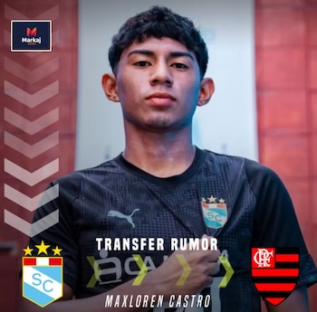 Maxloren Castro – Sporting Cristal – Flamengo – Liga 1 – Perú – deportes – 23 abril
