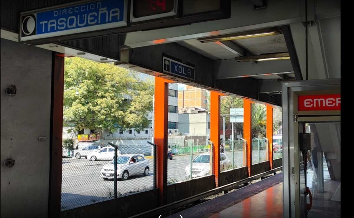 Cae plafón en estación Xola del Metro CDMX durante remodelación para el Mundial 2026