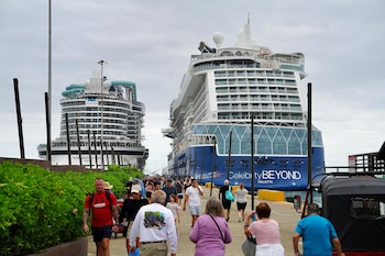 La República Dominicana prevé un récord con la llegada de 32 cruceros a sus principales terminales durante junio de 2026. (Cortesía: Autoridad Portuaria Dominicana)