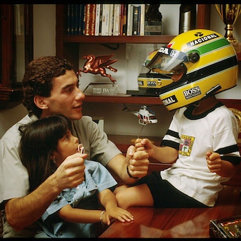 Vacaciones de Ayrton Senna