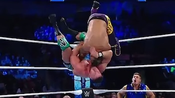 La escalofriante caída de dos