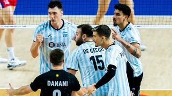 La selección argentina de vóley