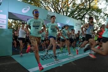 El momento de la largada