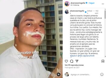 Mensaje del papá de J