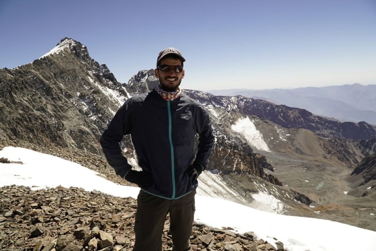 El enólogo mendocino Gabriel Ansiaume murió tras caer en la Aiguille du Peigne, una cumbre del macizo del Mont Blanc en Francia (Gabriel Ansiaume)