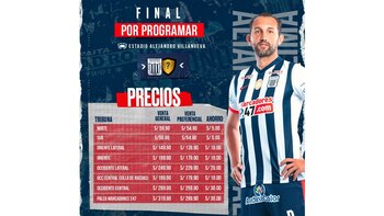 Precio de entradas para la