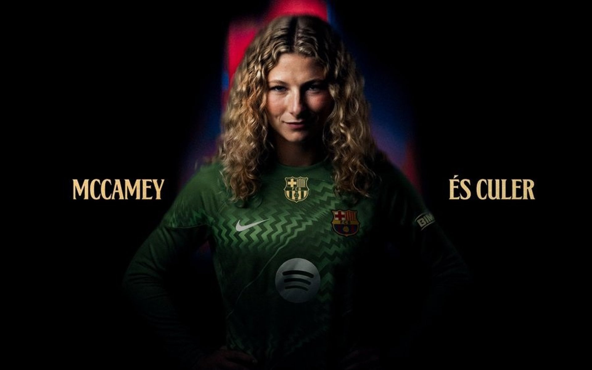 El Barça incorpora a la portera estadounidense Tyler McCamey