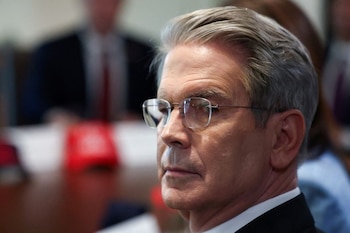 El secretario del Tesoro de