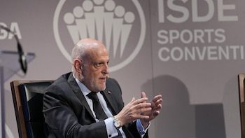 Fútbol. Javier Tebas analiza los