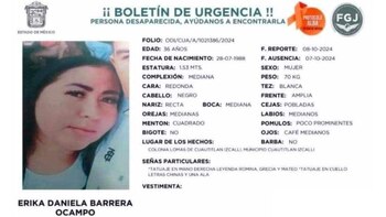 'La Güera' fue reportada como desaparecida un día antes de que sus restos fueran encontrados en Jilotepec. (FGJEM)