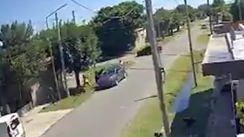 Cámaras de seguridad captaron a