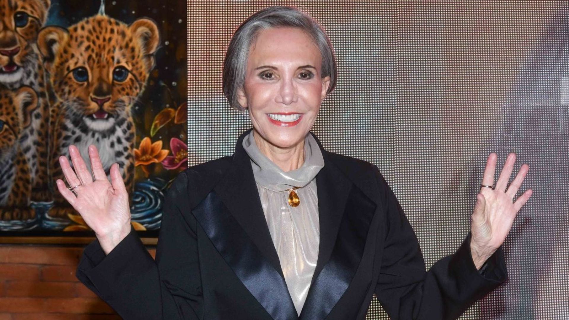 CIUDAD DE MÉXICO, 30SEPTIEMBRE2025.- Florinda Meza, actriz mexicana, durante la presentación del documental