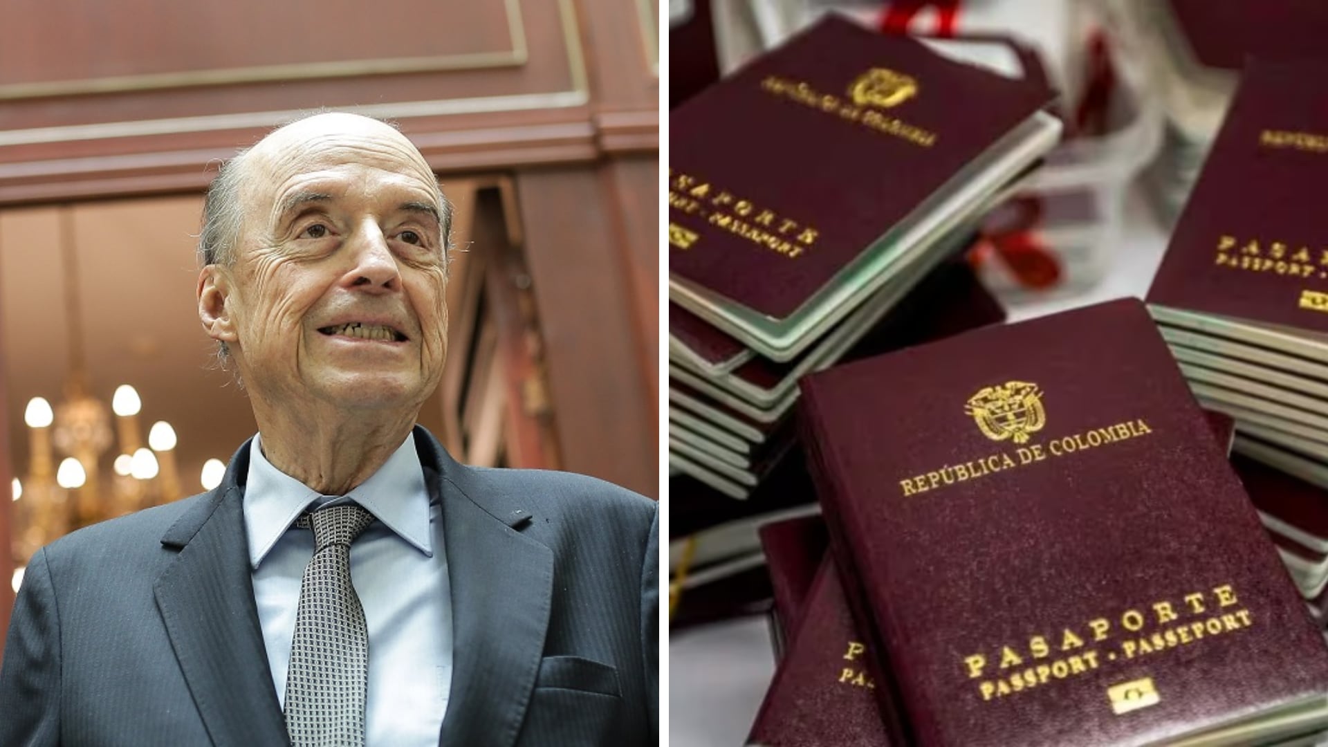 : el exministro es llamado a juicio por presunto prevaricato y acusa al Gobierno de irregularidades en la adjudicación del contrato - crédito Colprensa - Cancillería