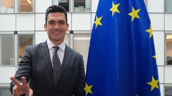 El líder nacional del PAN Jorge Romero no descartó alianzas en estados o municipios. (@JorgeRoHe)
