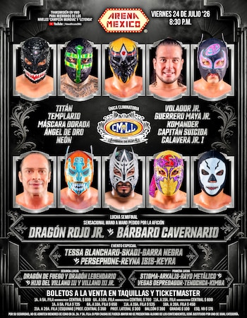 Excampeones y nuevas figuras competirán por uno de los trofeos con mayor prestigio dentro de la lucha libre mexicana.