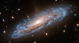 Detectan sorprendentes agujeros negros y metales en galaxias formadas después del Big Bang