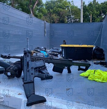 Los supuestos integrantes del CJNG