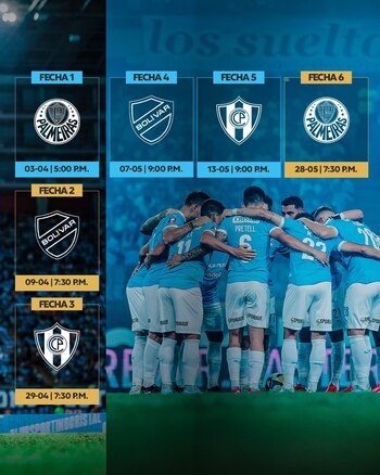 El fixture de Sporting Cristal