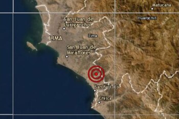 Sismo en Cañete se sintió esta mañana