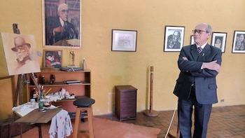 Su obra mural es crónica