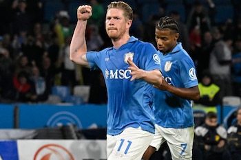 Kevin De Bruyne vuelve a presentarse en Champions League (Efe)