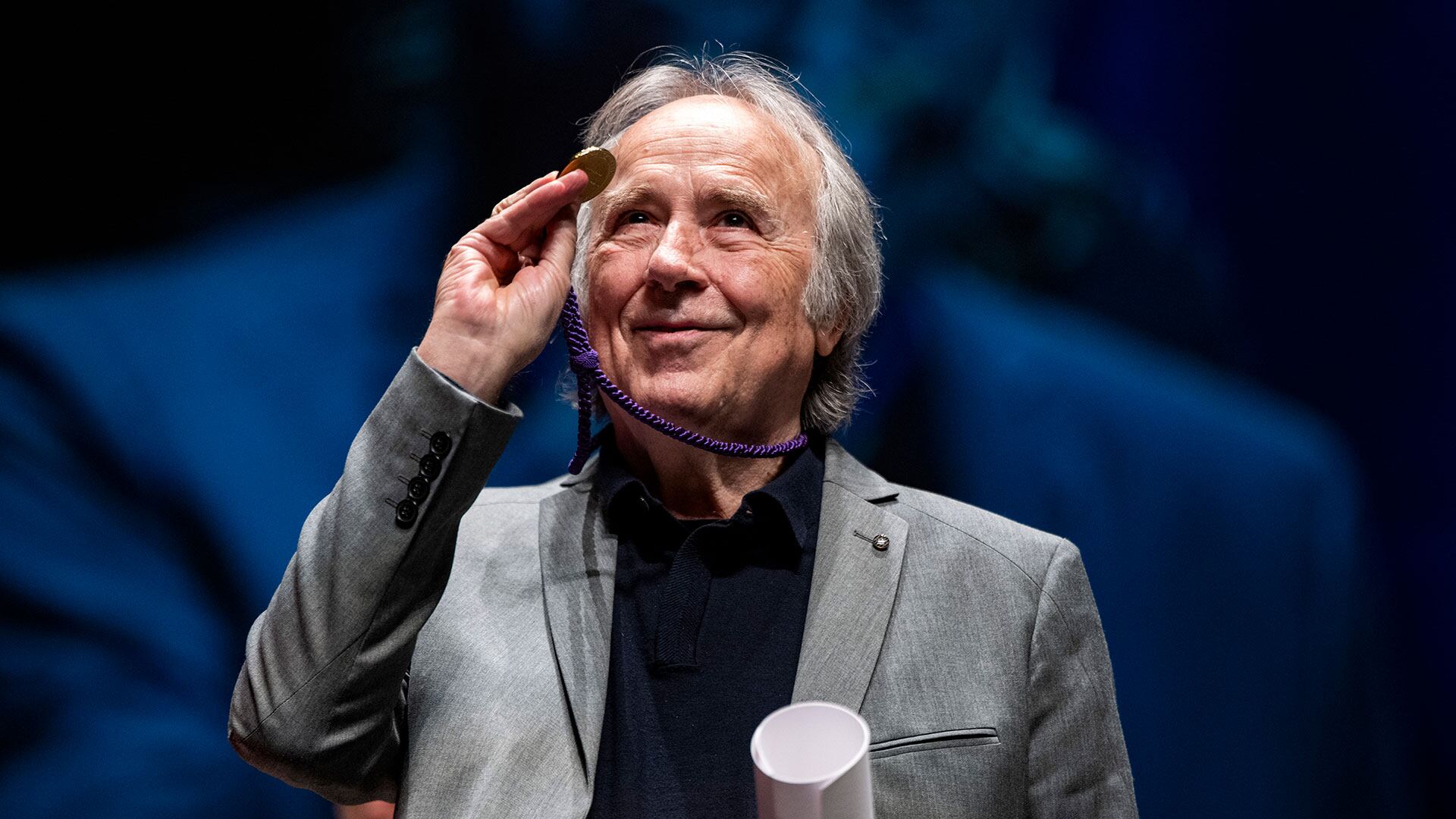 El cantautor catalán recibe el Premio Princesa de Asturias de las Artes 2024 (EFE/Andreu Esteban)