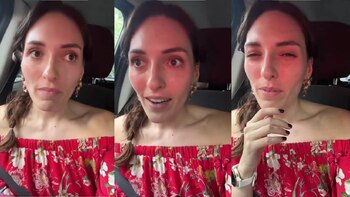 Esta persona quedó totalmente sorprendida